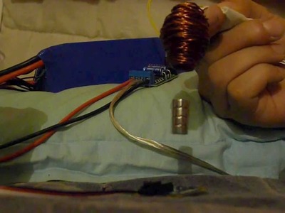 Electromagnetic levitation DIY (22V * 18A burning the coil !) arduino