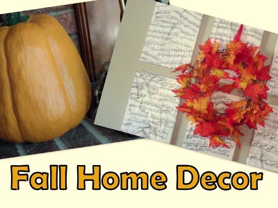 Fall Home Decorations