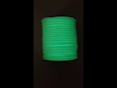 Glow in the Dark Polyester Cord