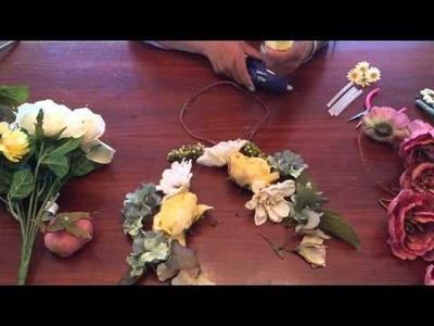 [HD] DIY Tutorial: How to Make a Flower Crown | Floral Headpiece
