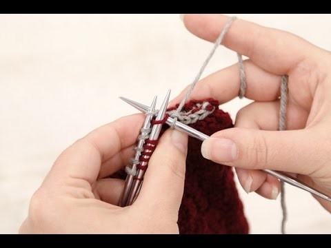 How to Knit - Three Needle Bind Off