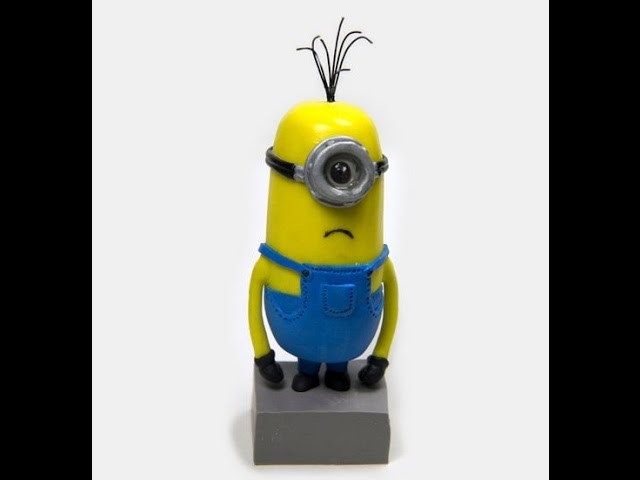 How to Make a Minion - Polymer Clay Tutorial