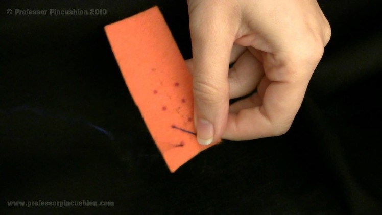 How To Sew A Cross Stitch