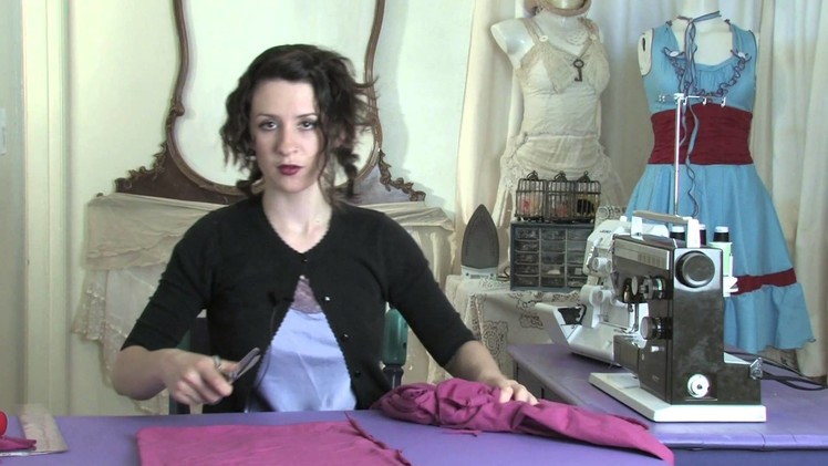 How to Sew a Peplum : Sewing Lessons