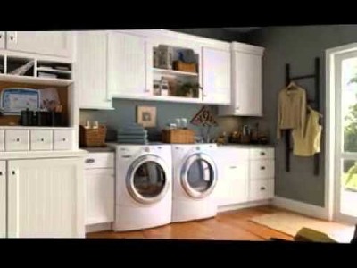 Laundry room cabinets design