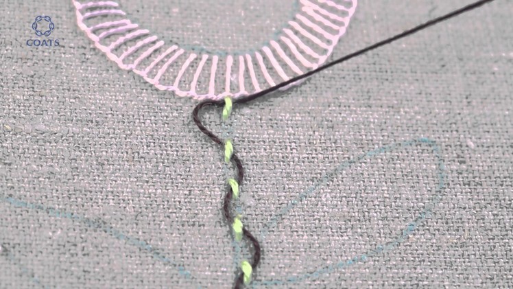 Learn How To Make an Interlaced Running Stitch - Pearl 5