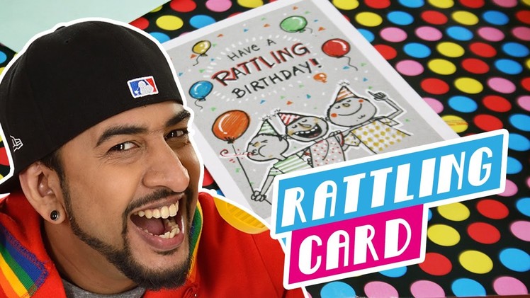 Mad Stuff with Rob - How To Make a Rattling Card | DIY Craft For Children