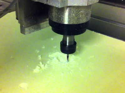 Milling rectangular pocket w. DIY CNC mill
