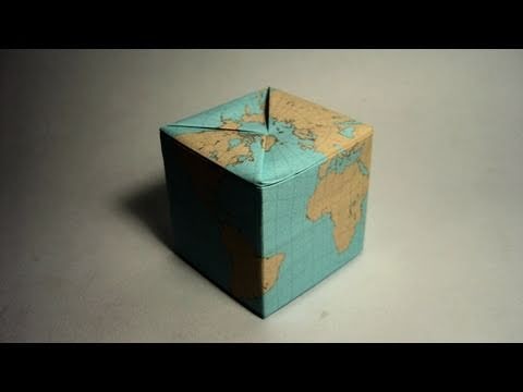 Origami Globe in a Box