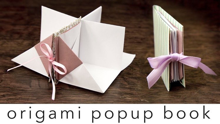 Origami Popup Book Tutorial