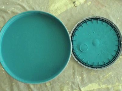 Painting the wall teal