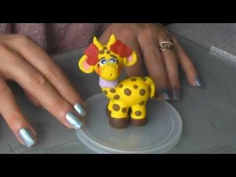 Polymer Clay Love Giraffe Tutorial ( Valentine 2013 )