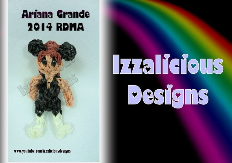 Rainbow Loom Ariana Grande Action Figure.Charm - Gomitas