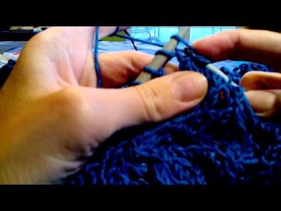 Sl3-k1-p3sso knitting stitch