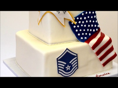 US Army - Air Force Theme cake - Millitary Cake