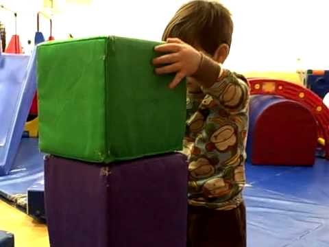 Big soft blocks - the perfect active toddler toy