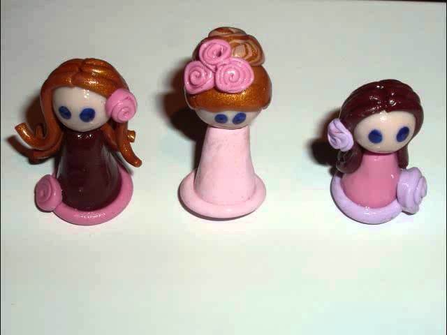 Clay Chibis   Polymer Clay Chibbi dolls