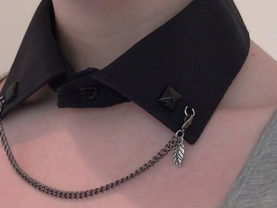 DIY Detachable Collar Necklace