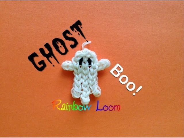 EASY Rainbow Loom Ghost Charms