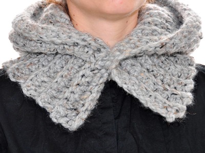 How to crochet a Hoodie. Hooded Cowl.