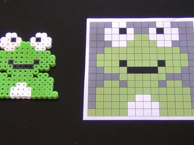 How to Make a Cute Perler Bead Frog - Part 2