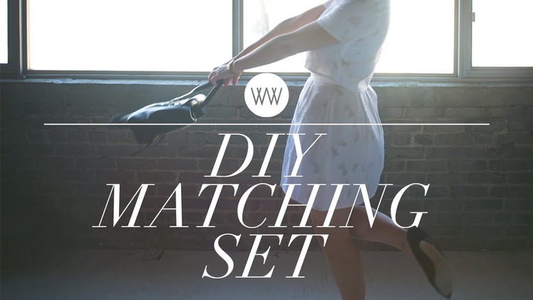 How to Make a Matching Set