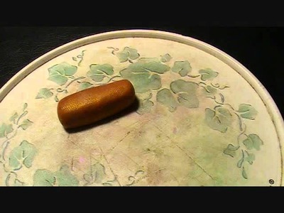 How to Make a Polymer Clay Donut (Long John) or Eclair