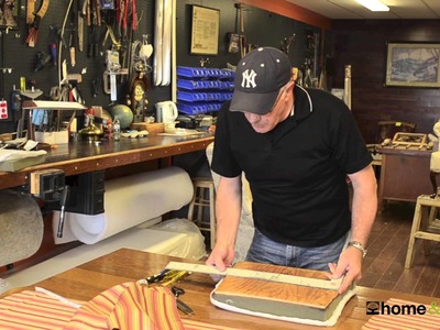 How to reupholster a chair seat with Barry Murphy, master upholsterer