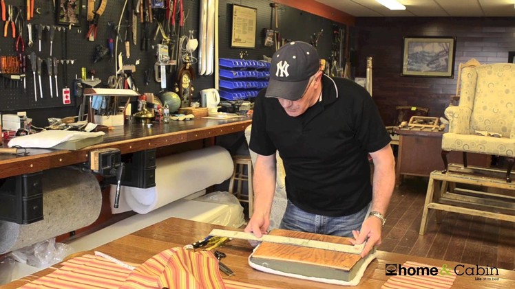 How to reupholster a chair seat with Barry Murphy, master upholsterer