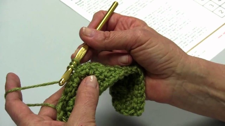 Learn How to Make Block 5 Puff Stitch of the Sampler Throw