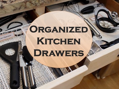 No-Fail Kitchen Drawer Organization! {Dollar Tree}