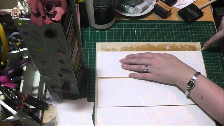 Part One Tutorial - How to Make a Storage Tower for your Distress Inks