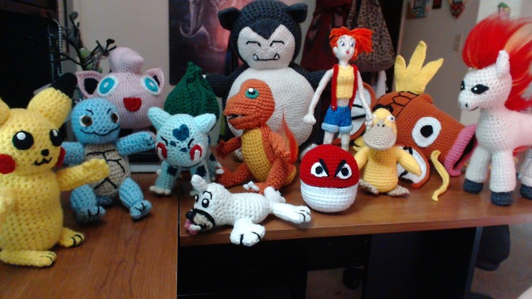 Pokémon Parade! Crochet Pokémon Dolls