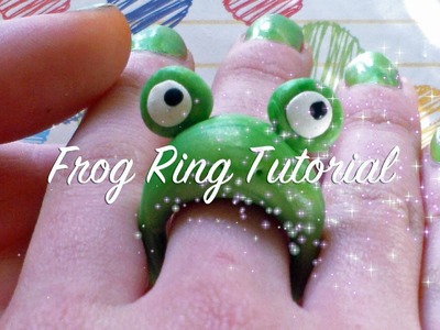 Polymer Clay Frog Ring Tutorial