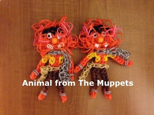 Rainbow Loom Animal or Monster from The Muppets - Original Design