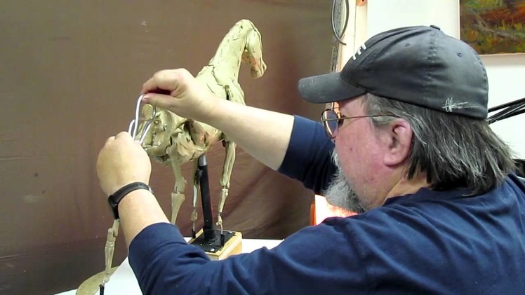 Sculpture Tutorial - New Beginnings - Foundry today then Adjusting the Horse