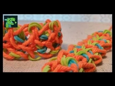 The Mayberry Technique - Dragon Scale Rainbow loom Bracelet with