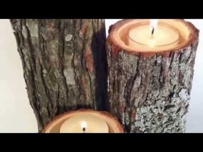 25 Cool DIY Rustic Candles And Candleholders