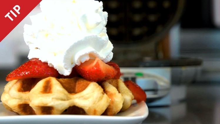 4 Quick Desserts to Make in Your Waffle Maker - CHOW Tip