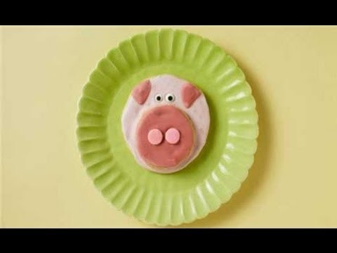 Baby Shower Ideas -This Little Piggy Cookies