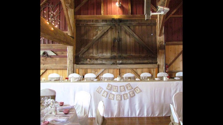 Barn Wedding - Vintage Wedding - KERR Events & Design - Barrie Event Management, Decor, Rentals