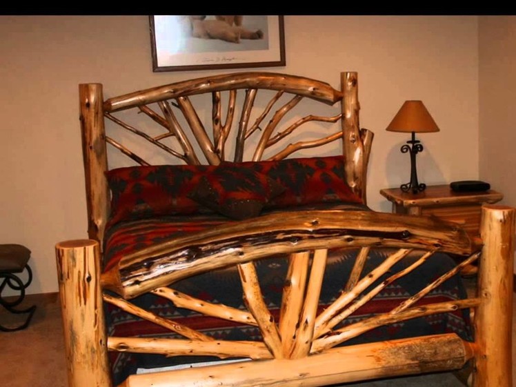 Bent Branch Log Bed - The Original