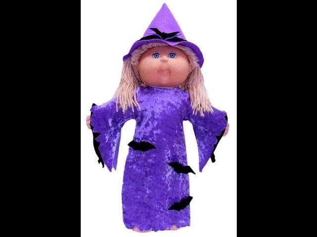 Cabbage Patch Kids Doll Clothes Patterns Halloween Witches Costume