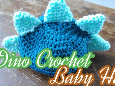 Crochet Dino Wedge Hat
