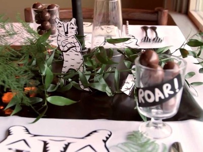 Dinner party ideas and decorations