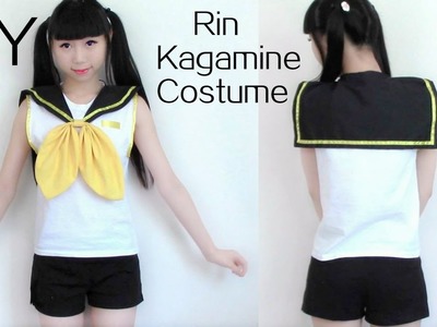 DIY Rin Kagamine Cosplay Costume