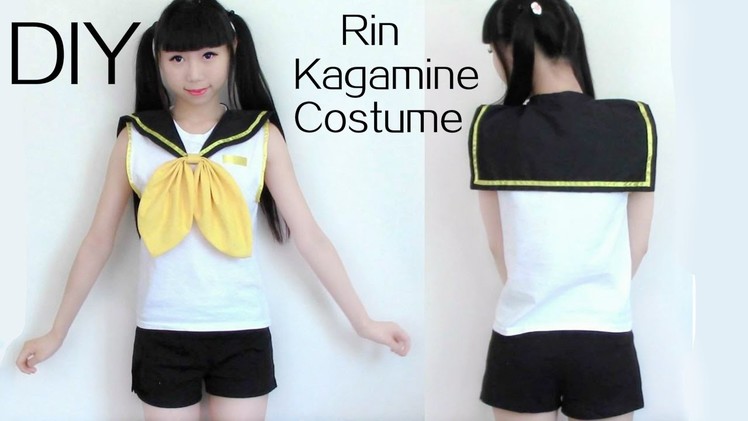 DIY Rin Kagamine Cosplay Costume