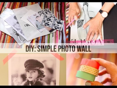 DIY: Simple Photo Wall. Lily Pebbles