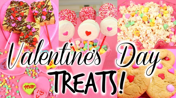 DIY Valentine's Day Treats! Cute, Fun, & Easy!