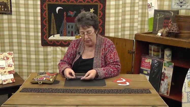 How to Applique with Jan Patek Quilts- Scalloped Borders